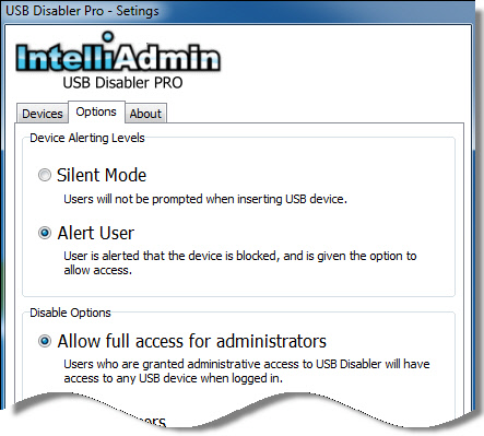 USB Disabler Pro Screen Shot